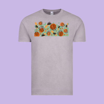 Boho Plant Vintage Tee Designed By Tumblerdesignbyshophia
