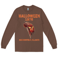 Chestnut Halloween 1978 Holiday Spooky Myers Pumpkin Haddonfield Long Sleeve Tee - minhPixels