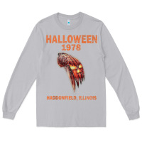 Moon Dust Halloween 1978 Holiday Spooky Myers Pumpkin Haddonfield Long Sleeve Tee - minhPixels