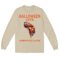 Mushroom Halloween 1978 Holiday Spooky Myers Pumpkin Haddonfield Long Sleeve Tee - minhPixels