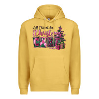 Antique Gold all i want for christmas is cure Premium Hoodie - FaDigitalArtStudio