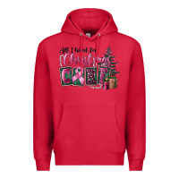Cardinal all i want for christmas is cure Premium Hoodie - FaDigitalArtStudio