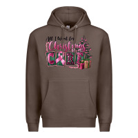 Coffee all i want for christmas is cure Premium Hoodie - FaDigitalArtStudio