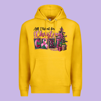 All I Want For Christmas Is Cure Premium Hoodie Designed By Fadigitalartstudio