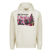 Oatmeal Heather all i want for christmas is cure Premium Hoodie - FaDigitalArtStudio