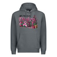 Rock all i want for christmas is cure Premium Hoodie - FaDigitalArtStudio