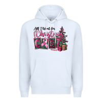 White all i want for christmas is cure Premium Hoodie - FaDigitalArtStudio