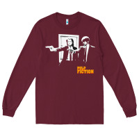 Burgundy Pulp Vintage Long Sleeve Tee - minhPixels