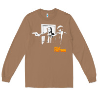 Toasted Coconut Pulp Vintage Long Sleeve Tee - minhPixels