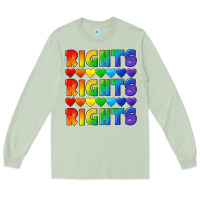Matcha Rights rights rights pride Long Sleeve Tee - CowGirlArtShop