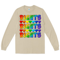 Rights Rights Rights Pride Long Sleeve Tee | Teevron