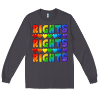 Smoke Rights rights rights pride Long Sleeve Tee - CowGirlArtShop