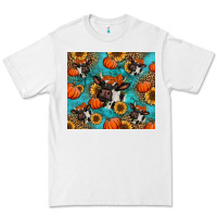 White autumn pumpkins holstein cow Premium Tee - Jasminsmagicworld