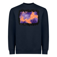 Navy halloween spider web background Heavyweight Sweatshirt - BundleAndBundleShop