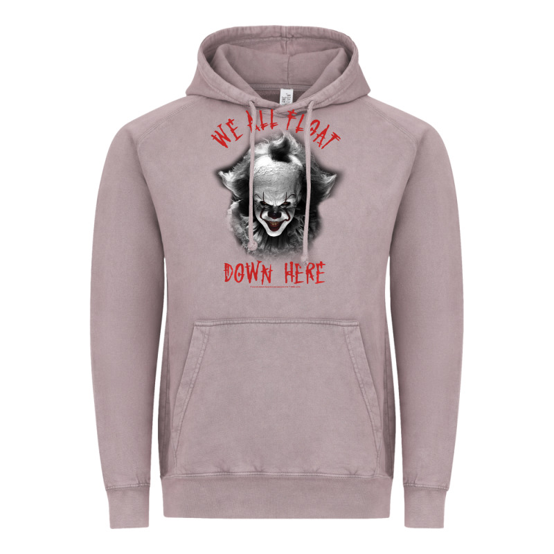 It Movie Pennywise We All Float Down Here Vintage Hoodie by minhPixels | Teevron