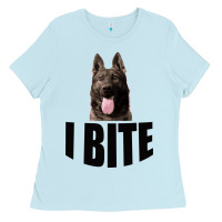 Baby Blue I Bite Ladies Tee - Bettercallsaul
