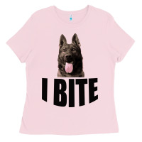 Bubblegum Pink I Bite Ladies Tee - Bettercallsaul