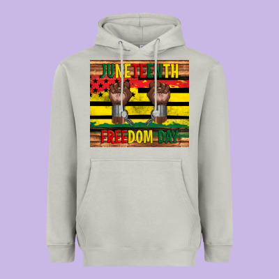 Juneteenth Freedom Day Tumbler Heavyweight Hoodie Designed By Artiststas
