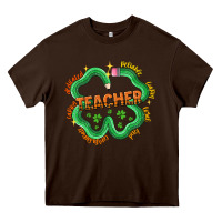 Chocolate Brown teacher st patricks day Heavy Core Tee - LillyAllenDesigns