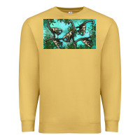Antique Gold brachiosaurus  sippy cup Premium Sweatshirt - Artiststas