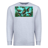 Heather Grey brachiosaurus  sippy cup Premium Sweatshirt - Artiststas