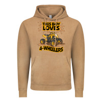 Vintage Camel Kids Atv Outfit 4 Wheeler Mudding Gift- Boys Four Wheeler Vintage Hoodie - minhPixels