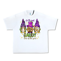 White It's the most gaudy time of the year Urban Heavy Tee - HowdyJamesFarm