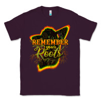 Plum remember your roots Classic Tee - NancyCooperArtShop