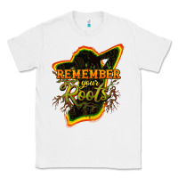 White remember your roots Classic Tee - NancyCooperArtShop