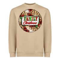 Mushroom Family Christmas Heavyweight Sweatshirt - FaDigitalArtStudio
