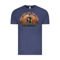 Vintage Denim And they call the thing rodeo bull bullfighter Vintage Tee - HowdyJamesFarm