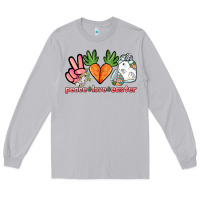 Moon Dust Peace love Easter Day Long Sleeve Tee - HowdyJamesFarm