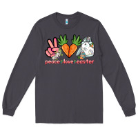 Smoke Peace love Easter Day Long Sleeve Tee - HowdyJamesFarm