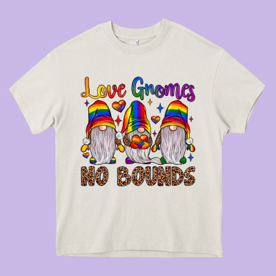Love Gnomes No Bounds Heavy Core Tee Designed By Jahusdesignshop
