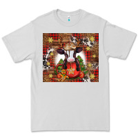 Dove Grey Christmas baby cow hot cocoa Premium Tee - Jasminsmagicworld