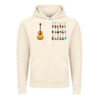 Vintage Artic Guitars How it Started How It's Going Guitar Players Funny Vintage Hoodie - minhPixels