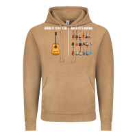 Vintage Camel Guitars How it Started How It's Going Guitar Players Funny Vintage Hoodie - minhPixels