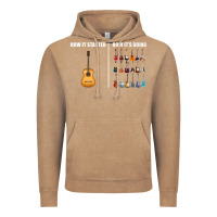 Vintage Coffee Guitars How it Started How It's Going Guitar Players Funny Vintage Hoodie - minhPixels
