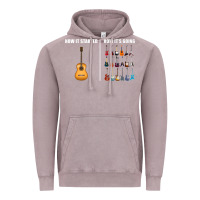 Vintage Zinc Guitars How it Started How It's Going Guitar Players Funny Vintage Hoodie - minhPixels