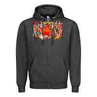 Charcoal Heather basketball mama Zipper Hoodie - CowhideDigitalArt