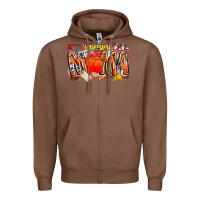 Chestnut basketball mama Zipper Hoodie - CowhideDigitalArt