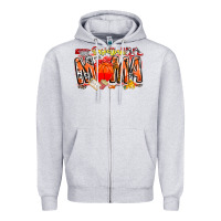 Heather Grey basketball mama Zipper Hoodie - CowhideDigitalArt