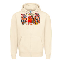 Sandshell basketball mama Zipper Hoodie - CowhideDigitalArt