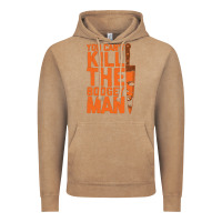 Vintage Coffee oogeyman halloween horror distressed quote orange Vintage Hoodie - minhPixels