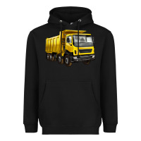 Black dump truck Heavyweight Hoodie - Artiststas