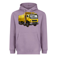 Lavender dump truck Heavyweight Hoodie - Artiststas