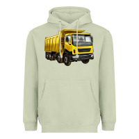 Matcha dump truck Heavyweight Hoodie - Artiststas