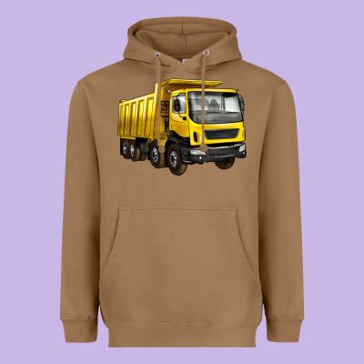 Dump Truck Heavyweight Hoodie Designed By Artiststas