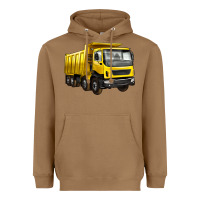 Toasted Coconut dump truck Heavyweight Hoodie - Artiststas