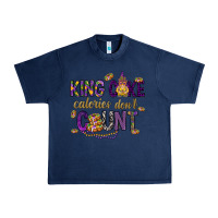 Navy King cake calories don't count Urban Heavy Tee - HowdyJamesFarm